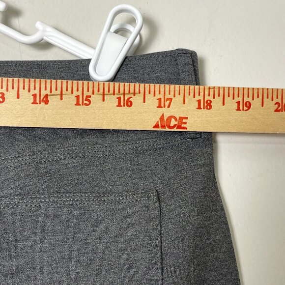 J Crew Gigi Pant Gray 16 Minimalist Curvy Formal Office Comfy Sleek Modern - Picture 4 of 11